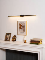 Minimalist Linear Rechargeable Wall Sconce – Cordless LED Vanity Light