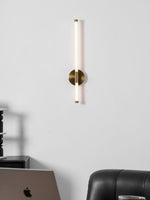 Linear LED Wall Sconce in Gold or Black for Modern Interiors