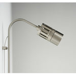 Adjustable Wall Sconce with Integrated LED for Reading and Ambient Light