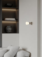 Adjustable Wall Sconce with Integrated LED for Reading and Ambient Light