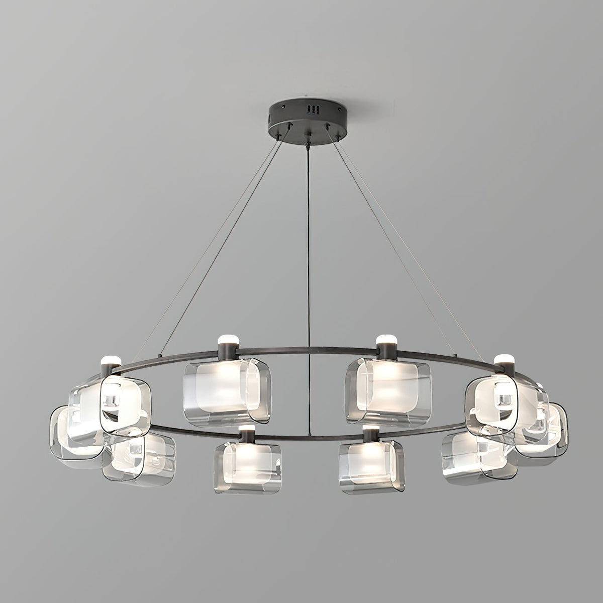 Minimalist Geometric Chandelier
