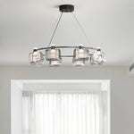 Minimalist Geometric Chandelier