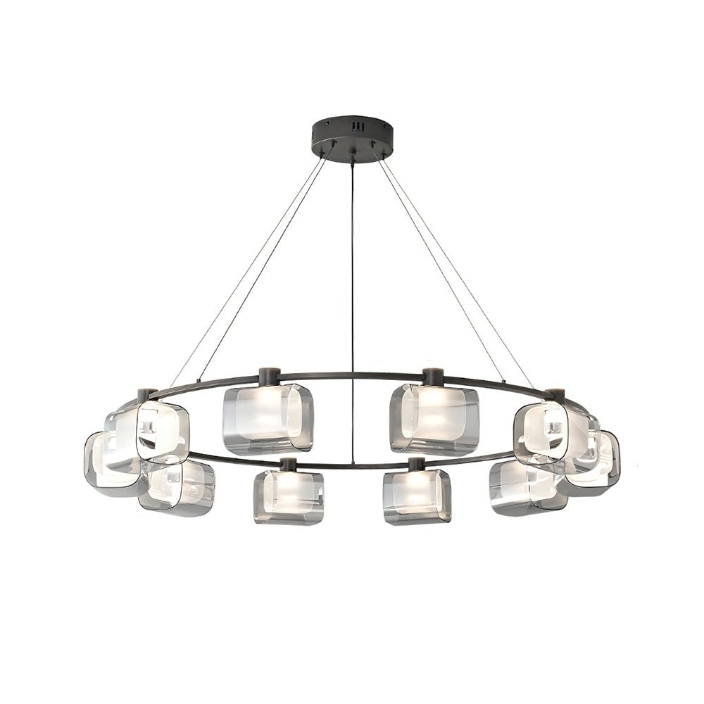 Minimalist Geometric Chandelier