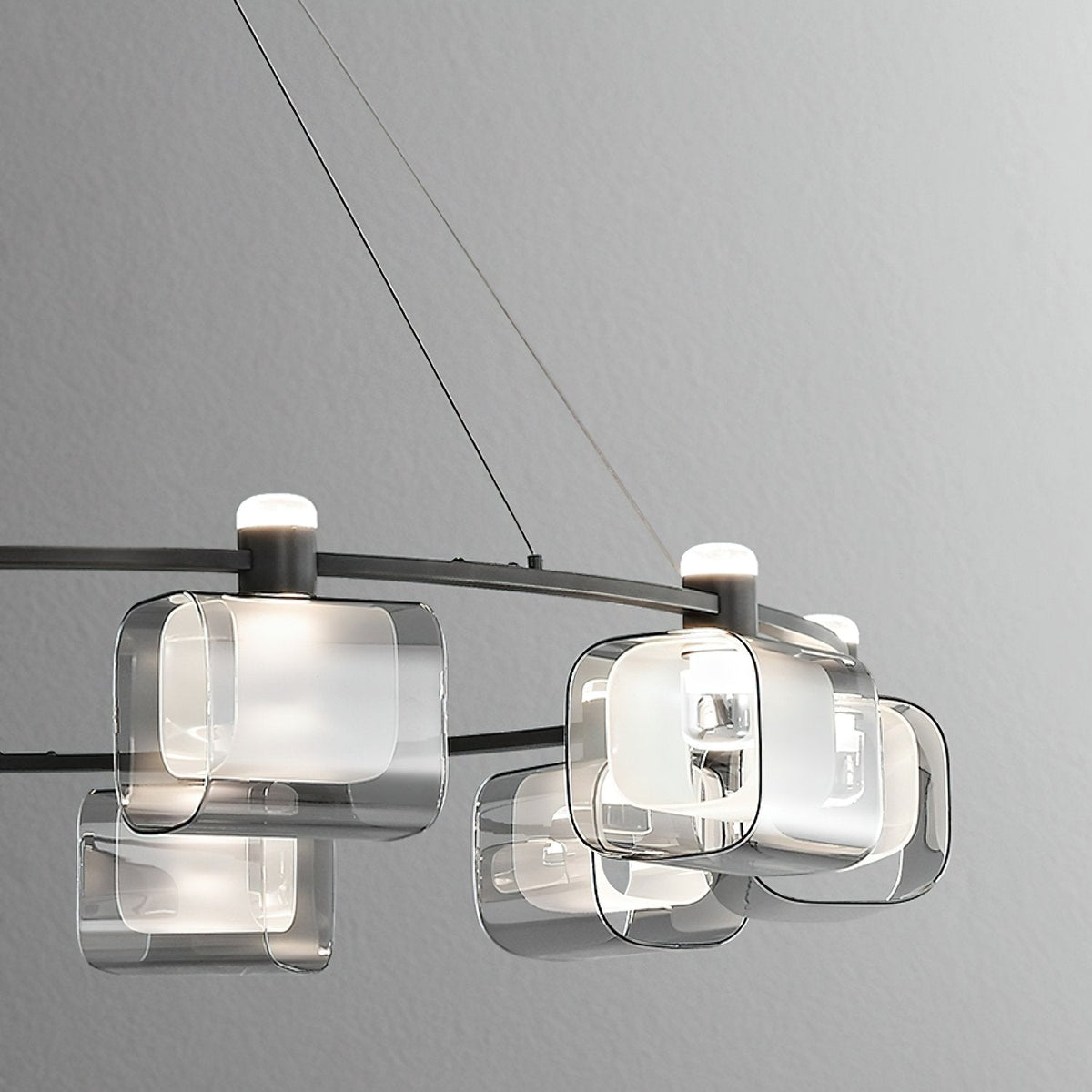 Minimalist Geometric Chandelier