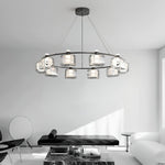 Minimalist Geometric Chandelier
