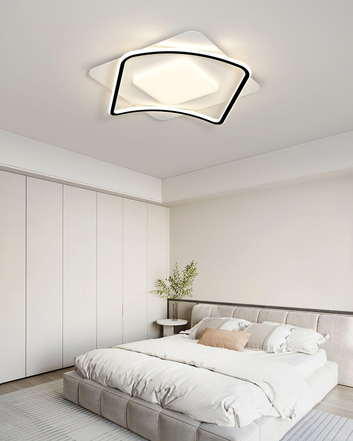 Minimalist Geometry Led Ceiling Light