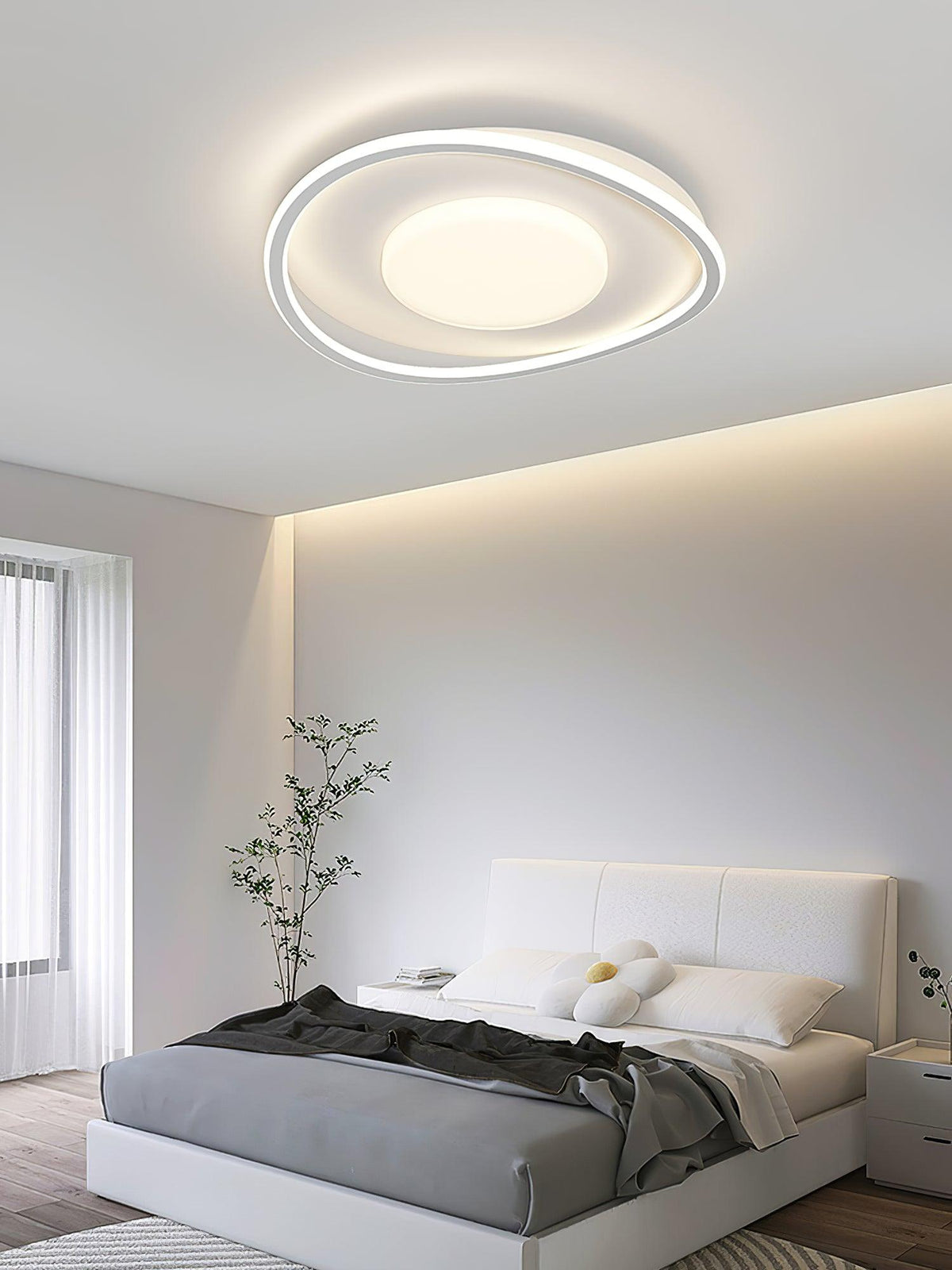 Minimalist Geometry Led Ceiling Light