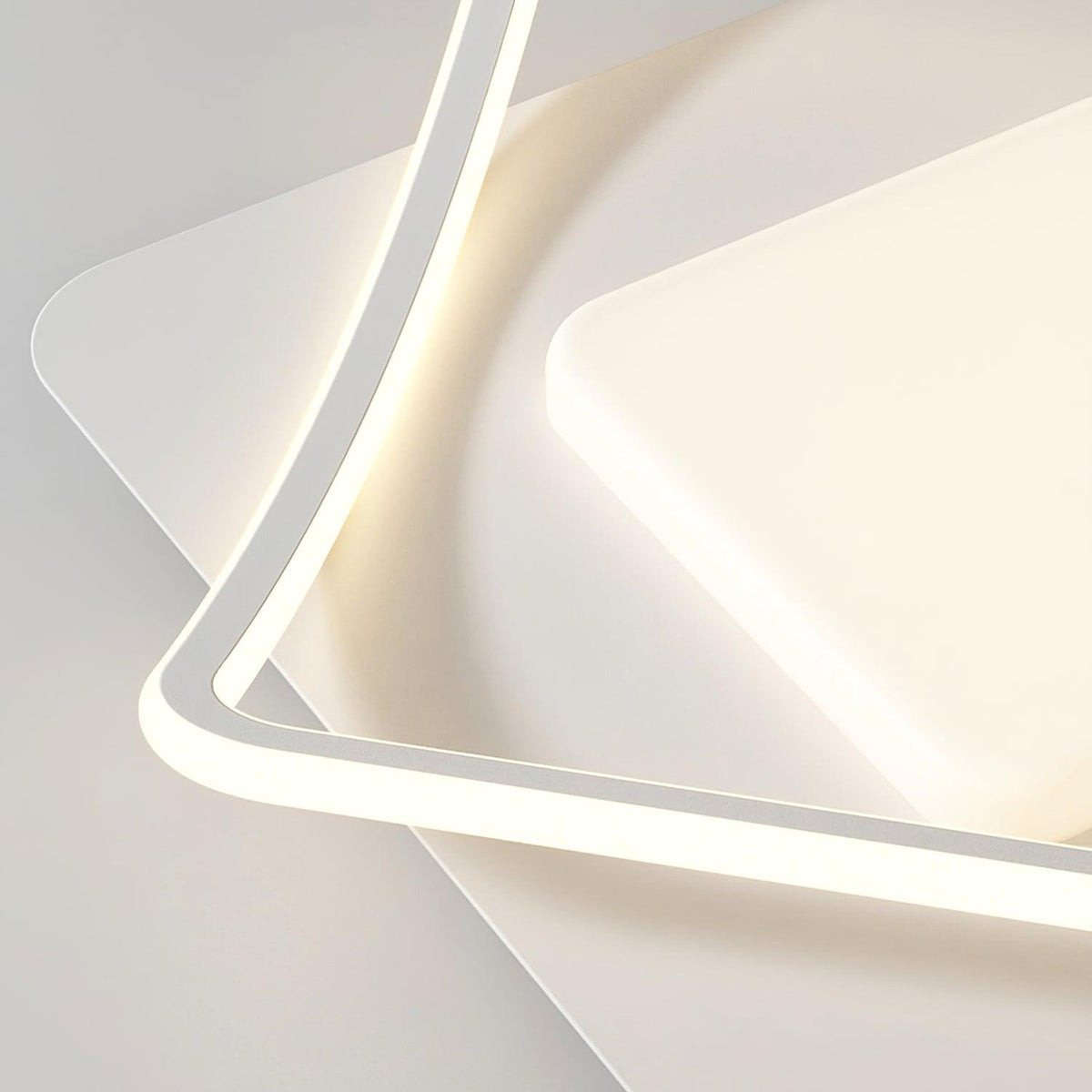 Minimalist Geometry Led Ceiling Light