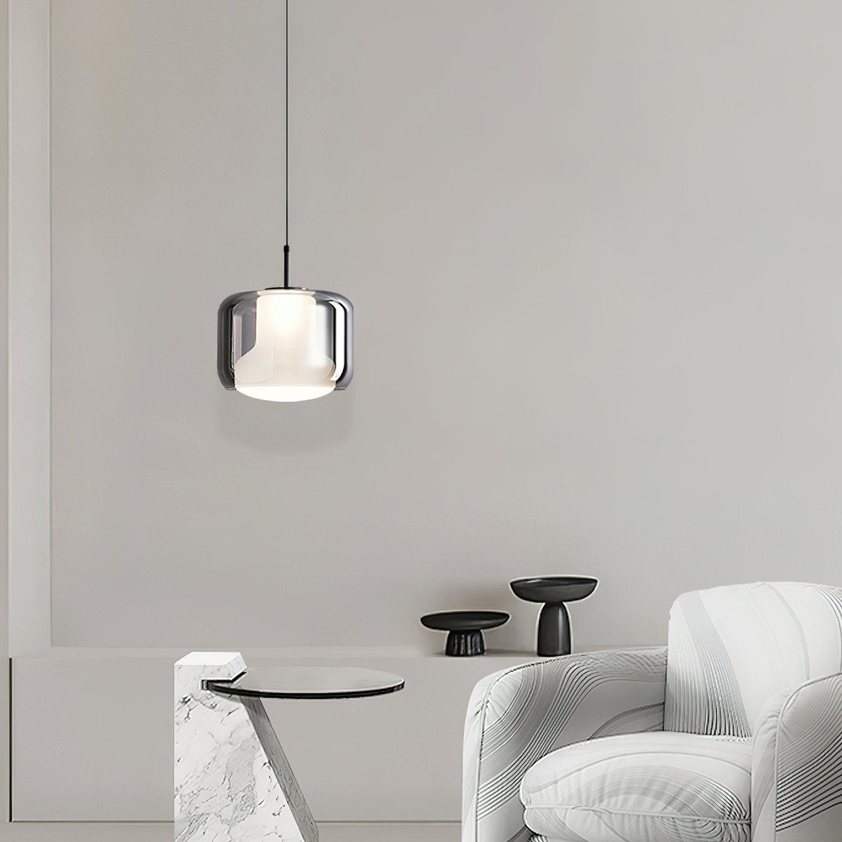 Minimalist Glass Pendant Lamp