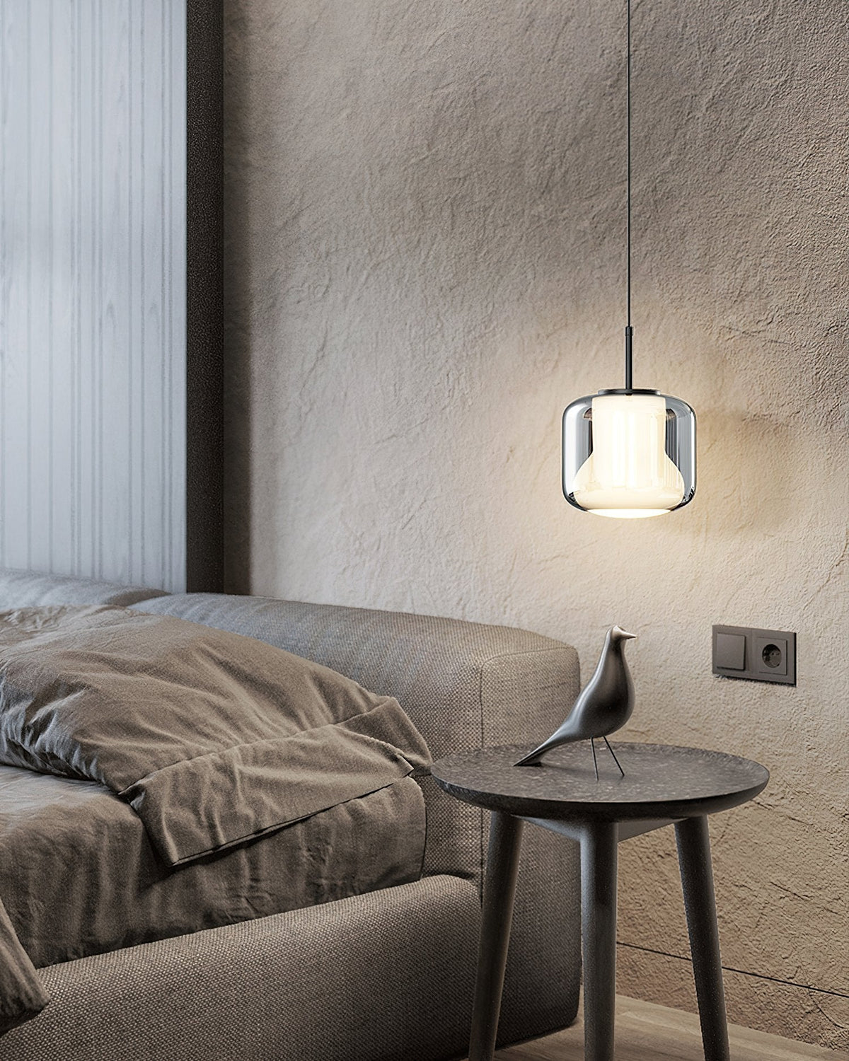 Minimalist Glass Pendant Lamp
