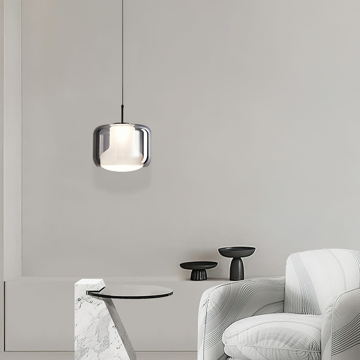 Minimalist Glass Pendant Lamp