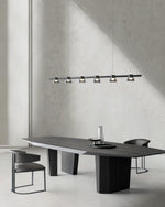 Minimalist Island Glass Chandelier