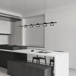 Minimalist Island Glass Chandelier