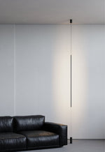 Linear LED Pendant Light – Minimalist Vertical Bar for Modern Interiors