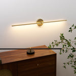Modern Linear LED Wall Sconce for Bathroom Vanity and Artwork Lighting