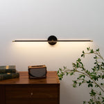 Modern Linear LED Wall Sconce for Bathroom Vanity and Artwork Lighting