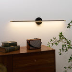 Modern Linear LED Wall Sconce for Bathroom Vanity and Artwork Lighting