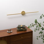 Modern Linear LED Wall Sconce for Bathroom Vanity and Artwork Lighting