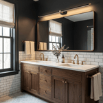 Minimalist Linear Rechargeable Wall Sconce – Cordless LED Vanity Light