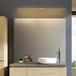 Minimalist Linear Rechargeable Wall Sconce – Cordless LED Vanity Light