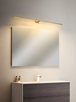 Minimalist Linear Rechargeable Wall Sconce – Cordless LED Vanity Light