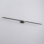 Minimalist Linear Rechargeable Wall Sconce – Cordless LED Vanity Light