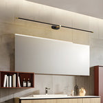 Minimalist Linear Rechargeable Wall Sconce – Cordless LED Vanity Light