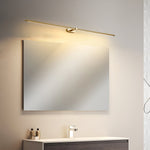 Minimalist Linear Plug In Wall Lamp