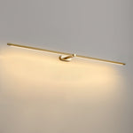 Minimalist Linear Plug In Wall Lamp
