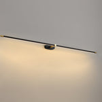 Minimalist Linear Plug In Wall Lamp