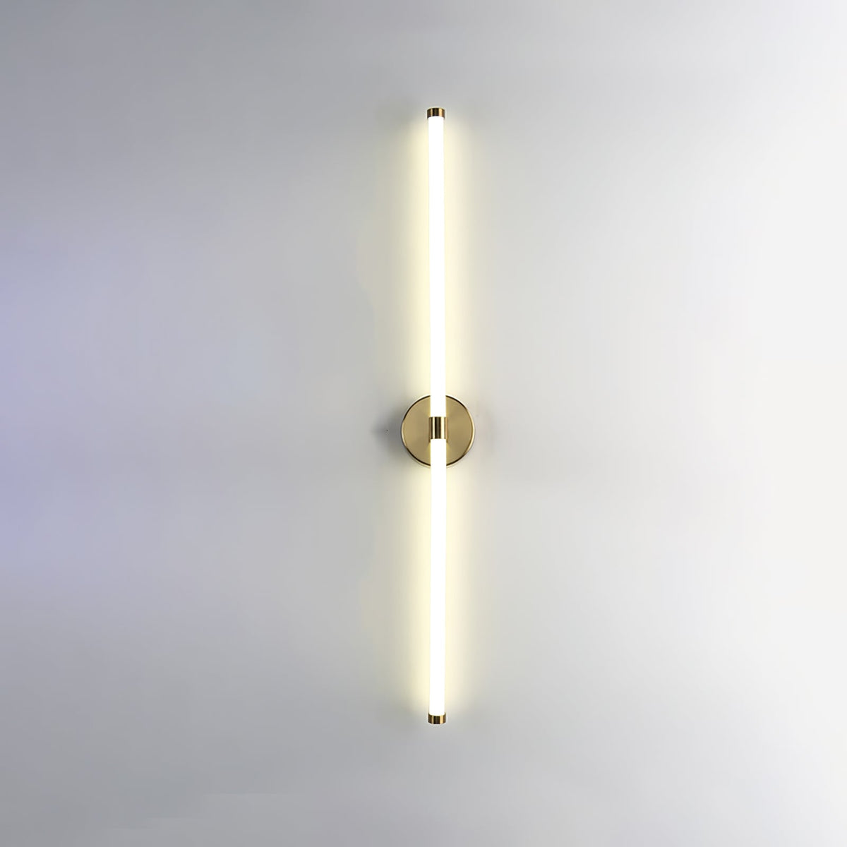Linear LED Wall Sconce in Gold or Black for Modern Interiors