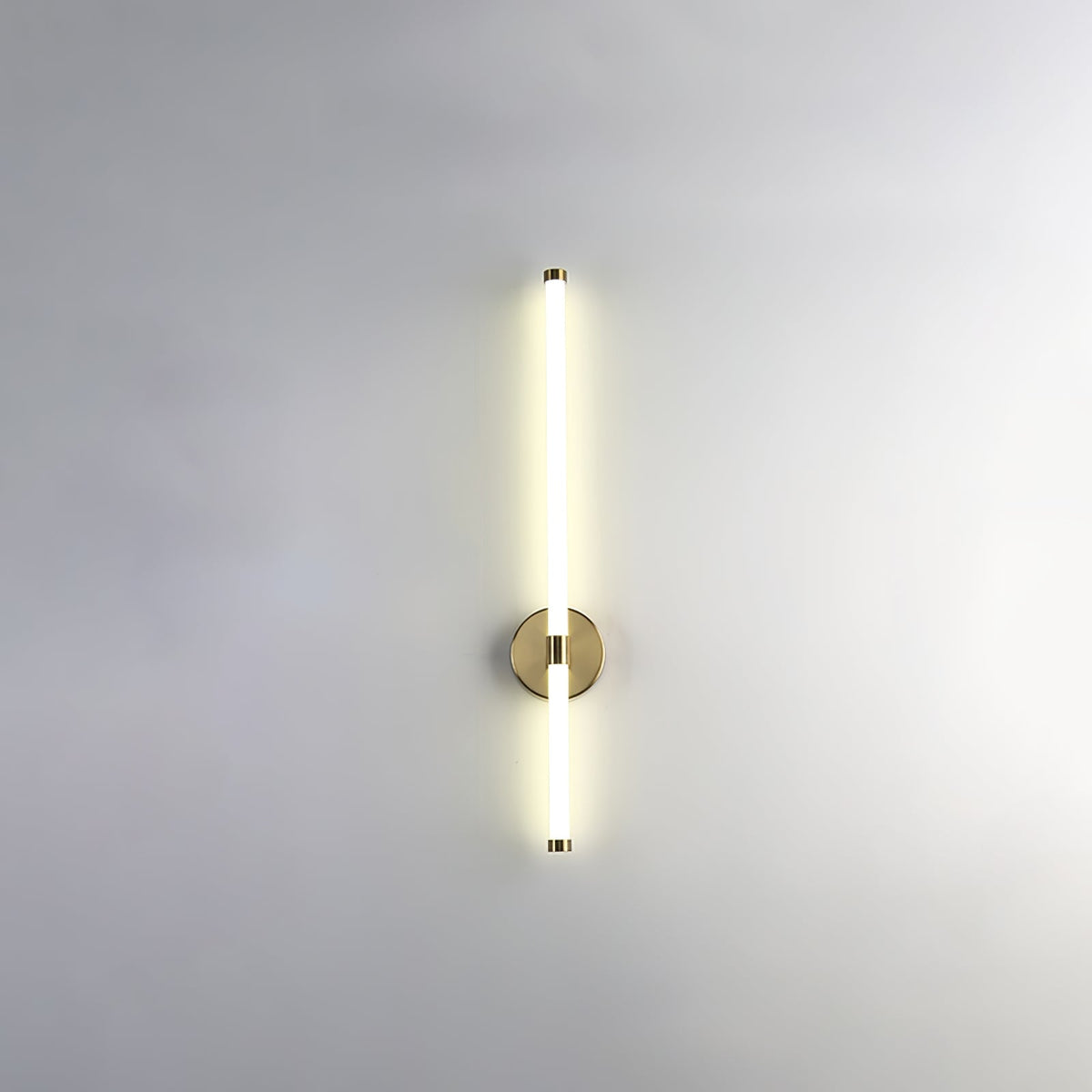 Linear LED Wall Sconce in Gold or Black for Modern Interiors