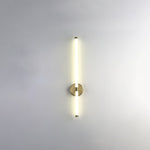 Linear LED Wall Sconce in Gold or Black for Modern Interiors