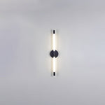 Linear LED Wall Sconce in Gold or Black for Modern Interiors