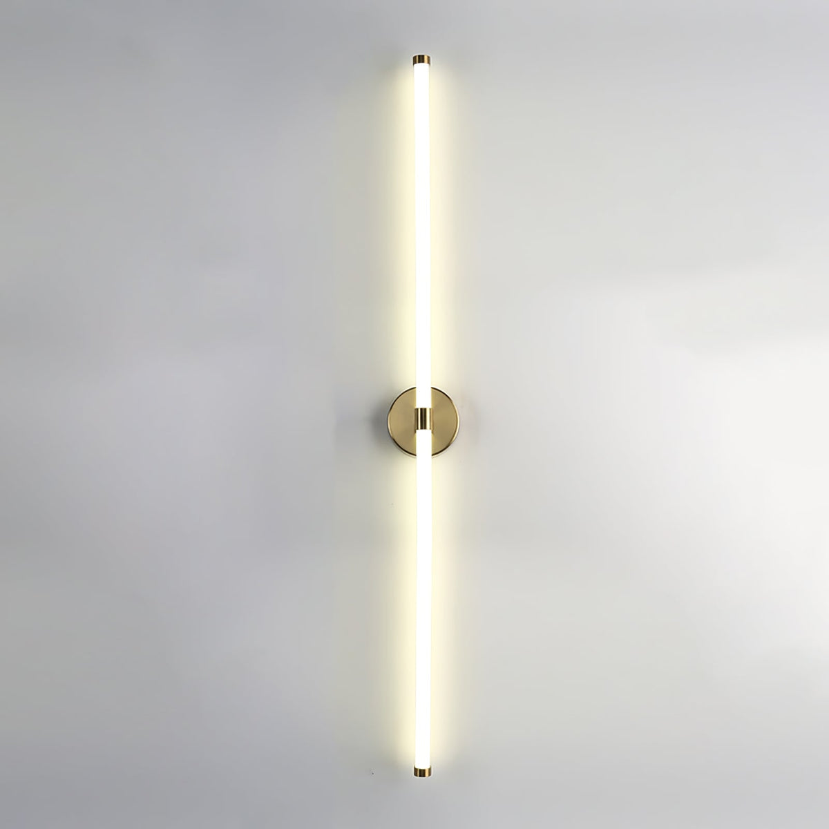 Linear LED Wall Sconce in Gold or Black for Modern Interiors