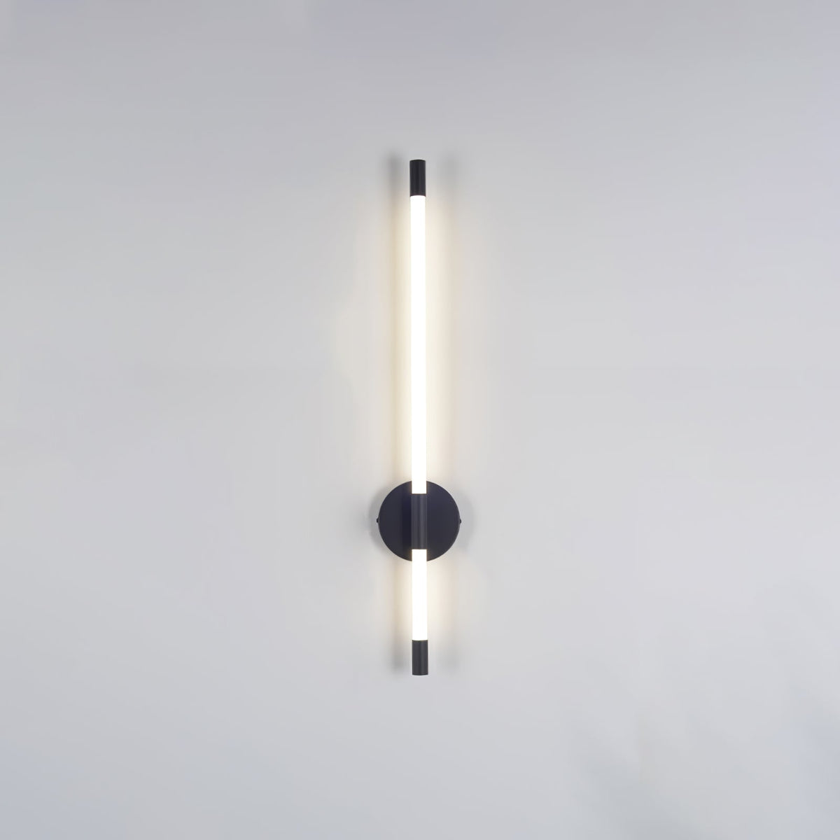 Linear LED Wall Sconce in Gold or Black for Modern Interiors