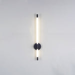 Linear LED Wall Sconce in Gold or Black for Modern Interiors