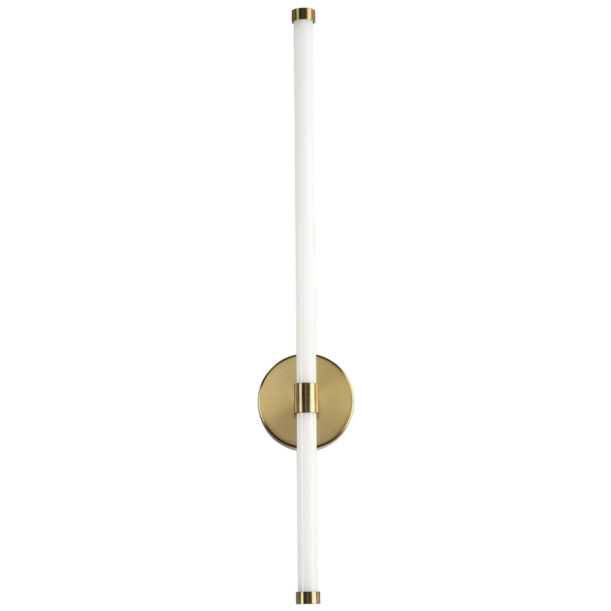 Linear LED Wall Sconce in Gold or Black for Modern Interiors