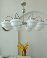 Aurelia Modern Glass Chandelier for Dining Room and Living Room