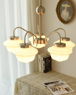 Aurelia Modern Glass Chandelier for Dining Room and Living Room