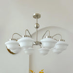 Aurelia Modern Glass Chandelier for Dining Room and Living Room