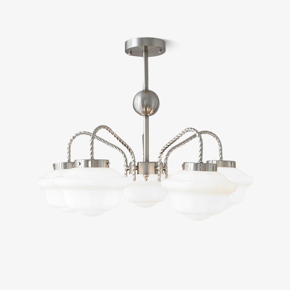 Aurelia Modern Glass Chandelier for Dining Room and Living Room