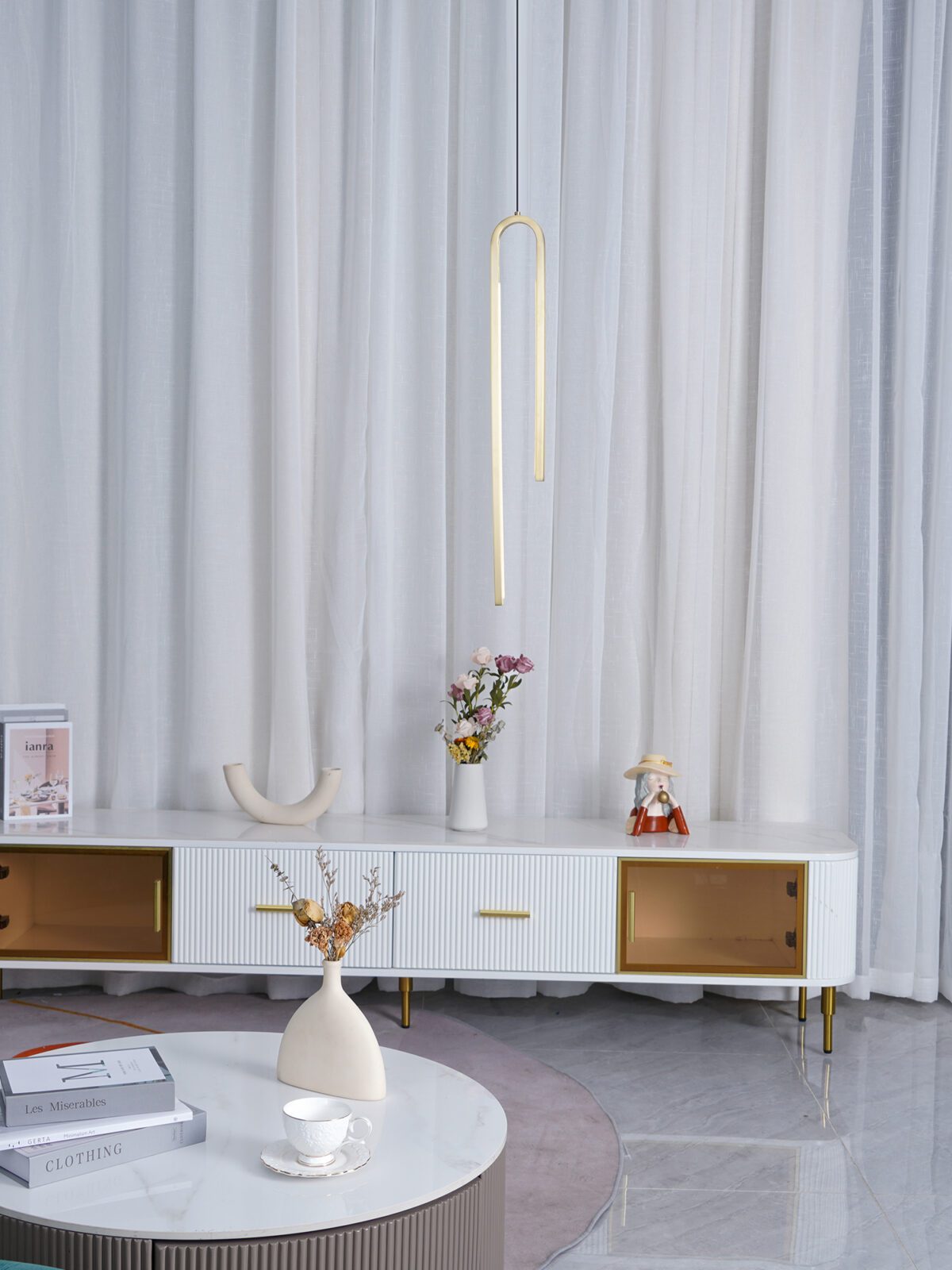 Mira U Pendant Light