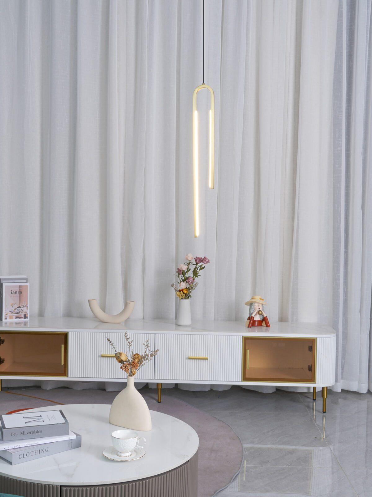 Mira U Pendant Light