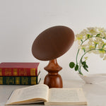 Mireli Sculptural Wooden Table Lamp with Integrated LED