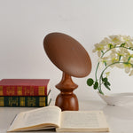 Mireli Sculptural Wooden Table Lamp with Integrated LED