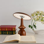 Mireli Sculptural Wooden Table Lamp with Integrated LED