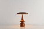 Mireli Sculptural Wooden Table Lamp with Integrated LED