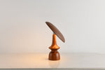 Mireli Sculptural Wooden Table Lamp with Integrated LED
