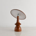 Mireli Sculptural Wooden Table Lamp with Integrated LED